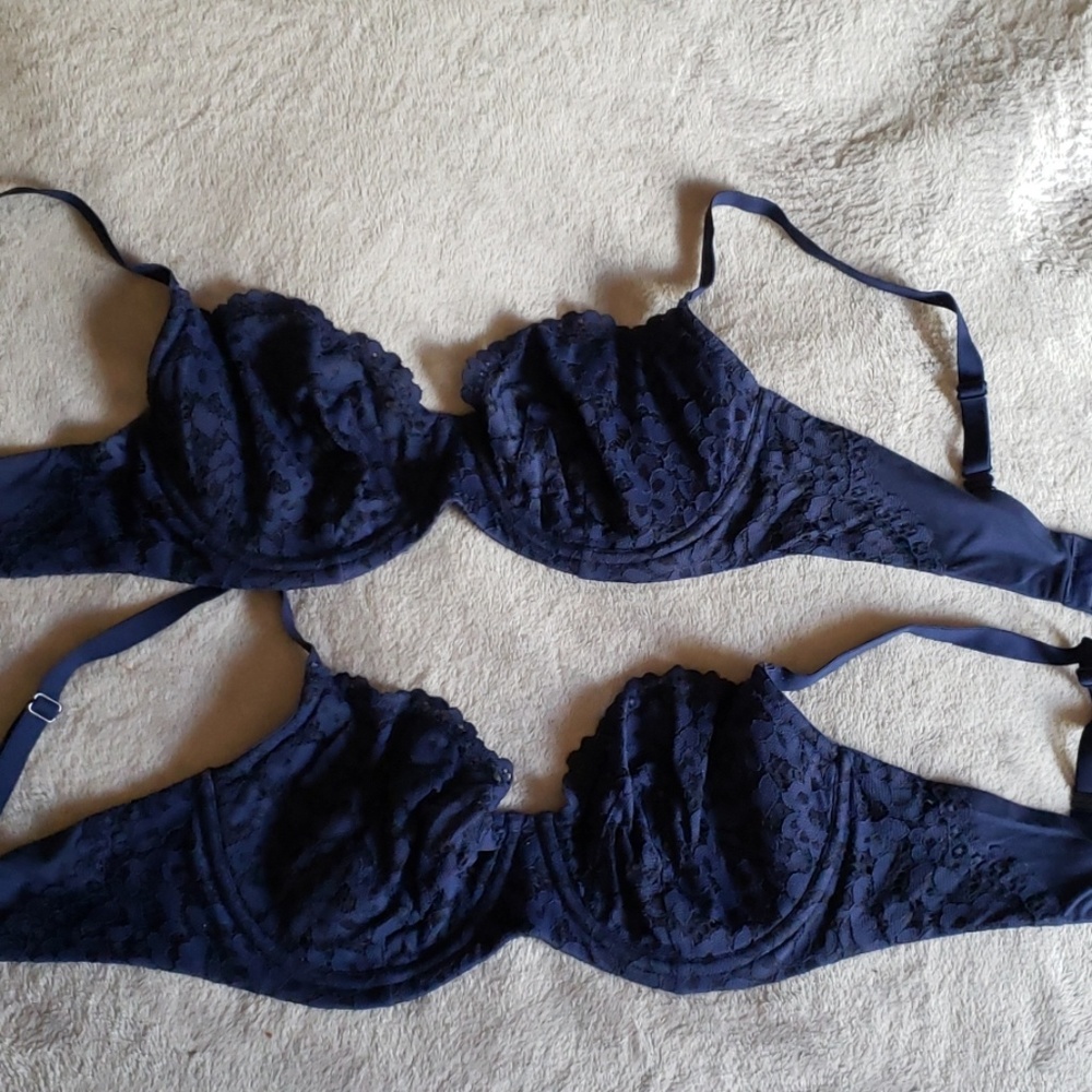 Victoria's Secret Unlined Demi Bras 36 DD
